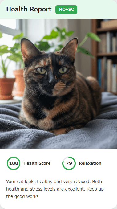 CatsMe Health Report