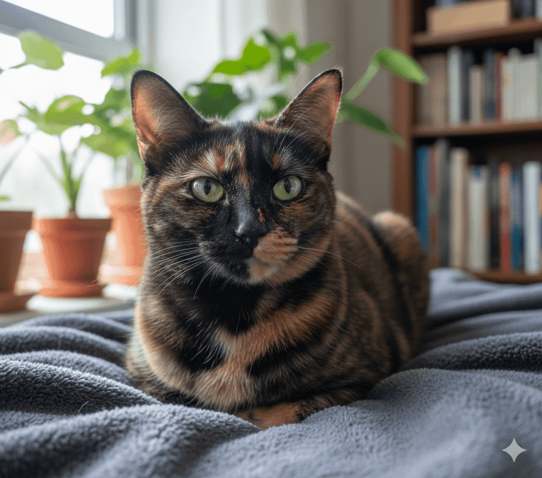 Taking a cat photo